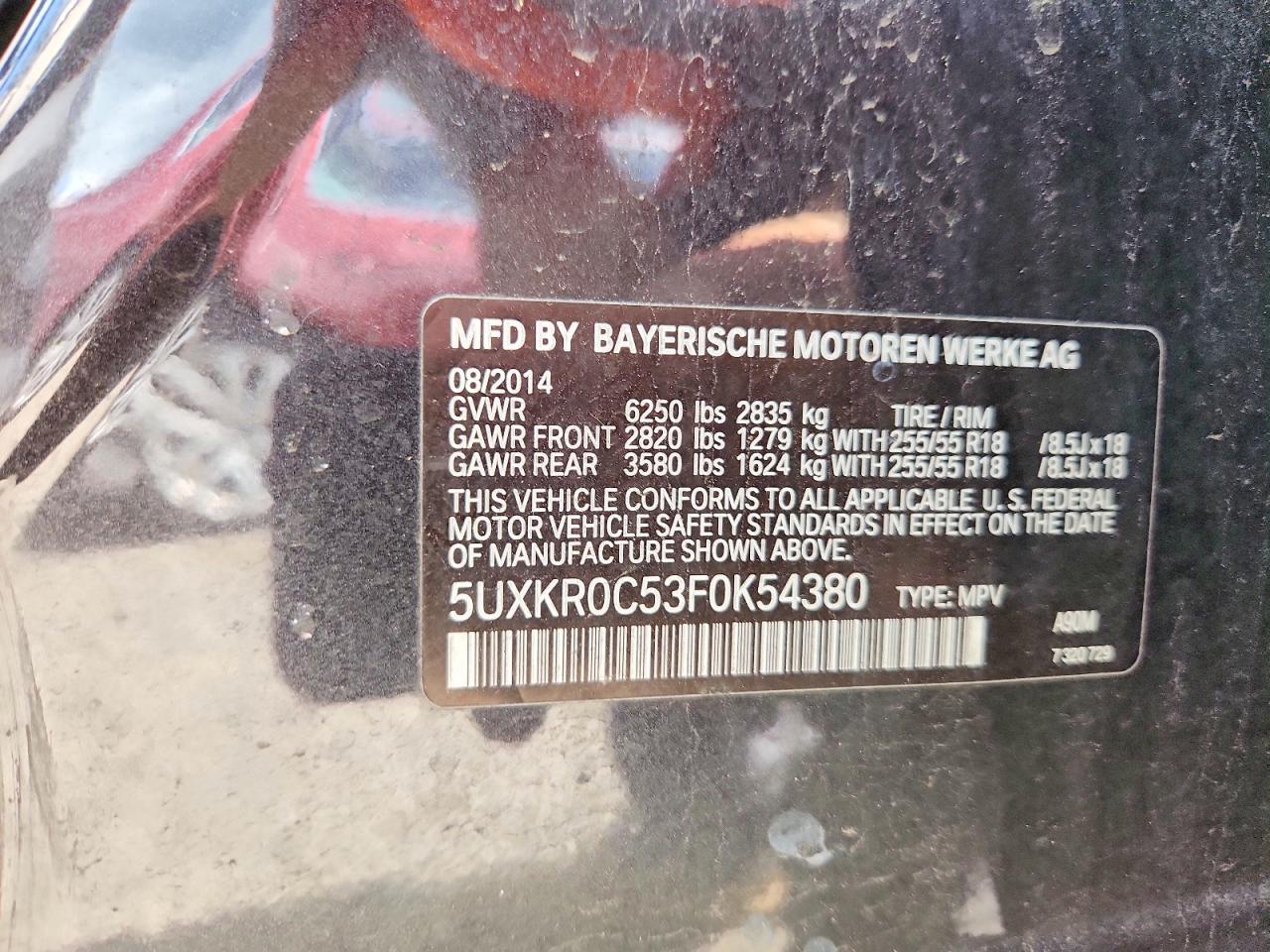 2015 BMW X5 xDrive35I - zdjęcie 13
