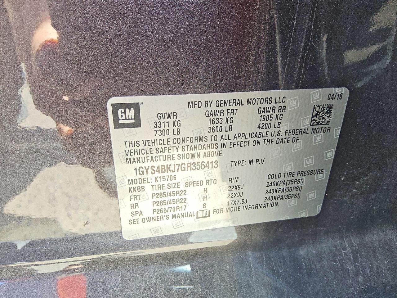 2016 Cadillac Escalade Luxury - zdjęcie 13
