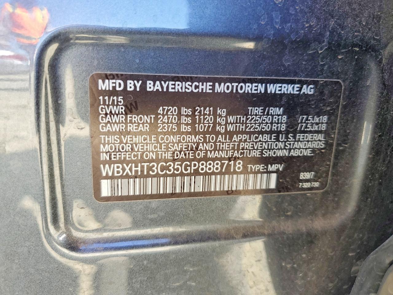 2016 BMW X1 xDrive28I - zdjęcie 13