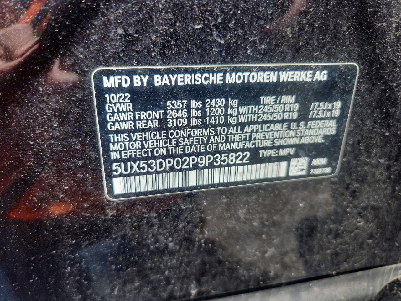 2023 BMW X3 xDrive30I - zdjęcie 13