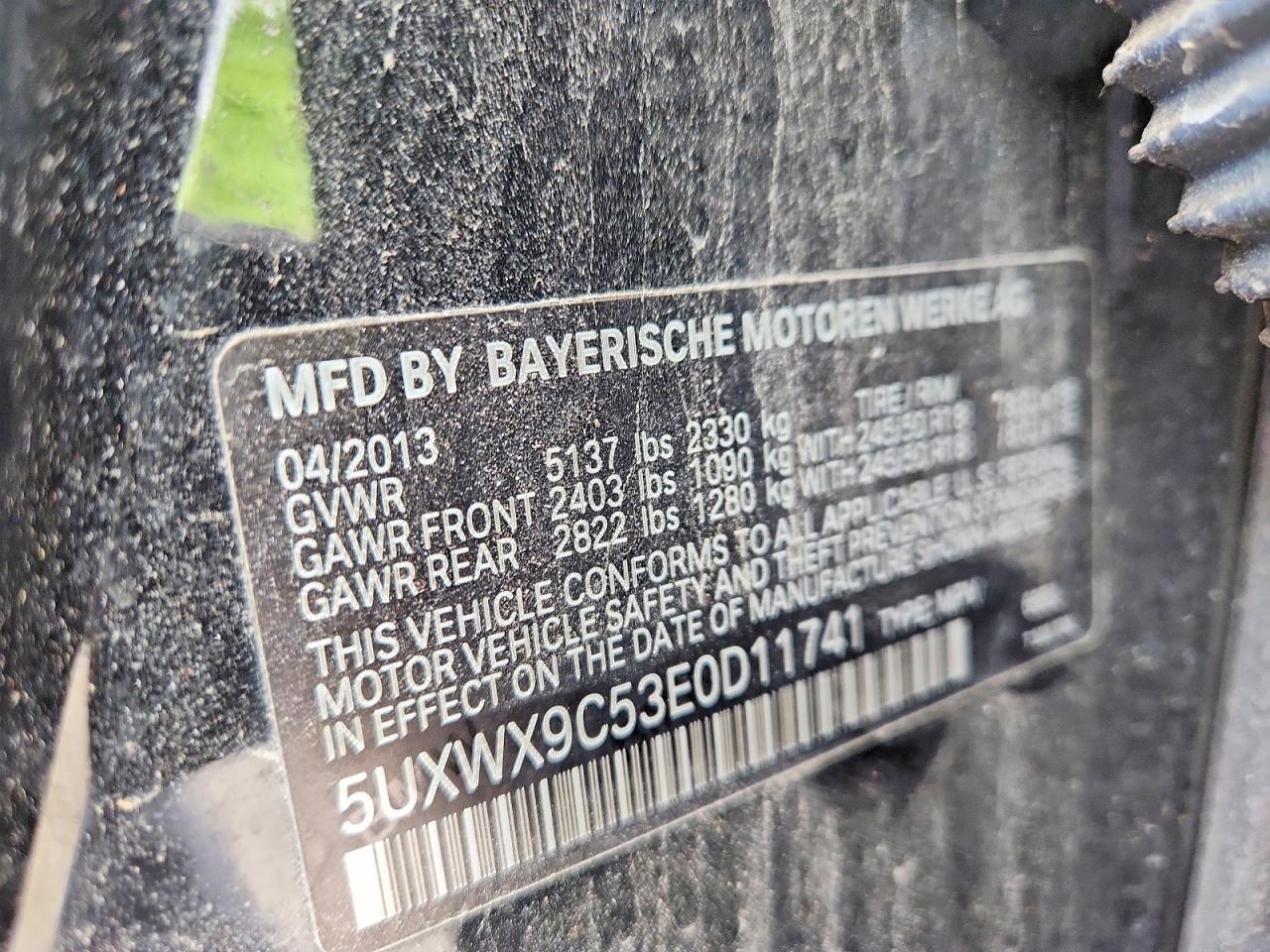 2014 BMW X3 xDrive28I - zdjęcie 13