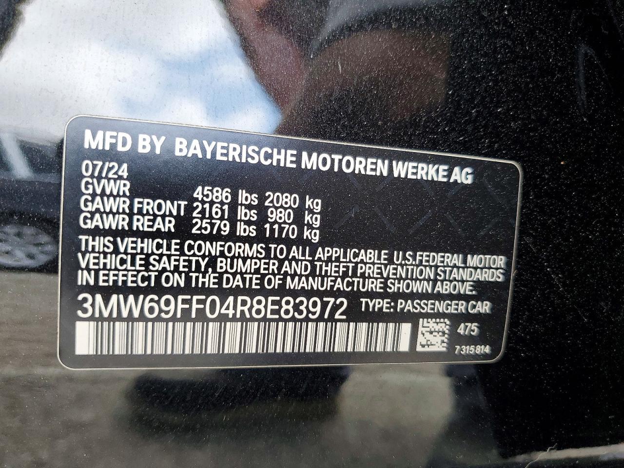 2024 BMW 330I - zdjęcie 12