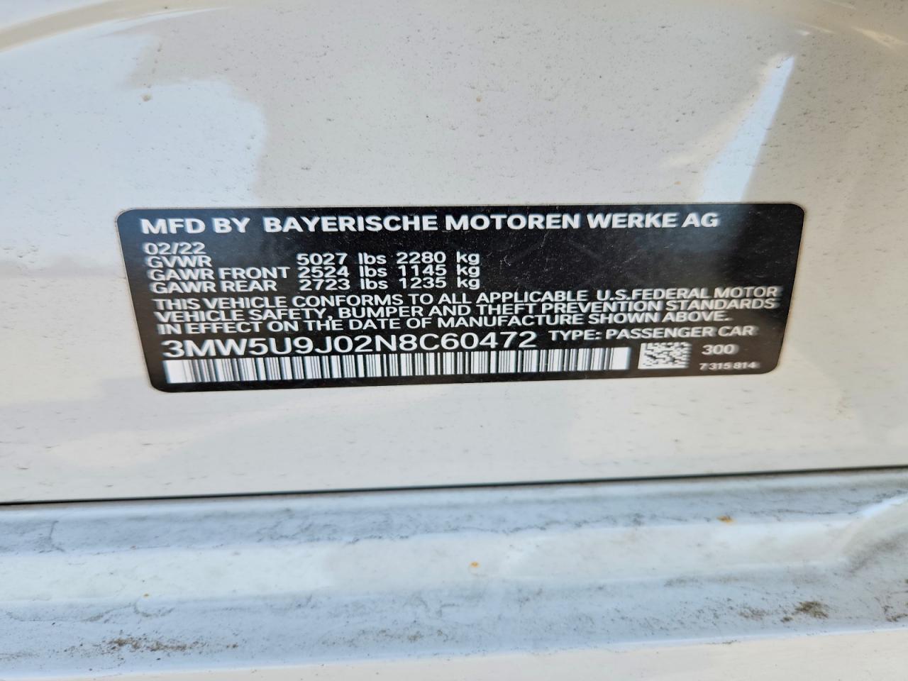 2022 BMW M340Xi - zdjęcie 13