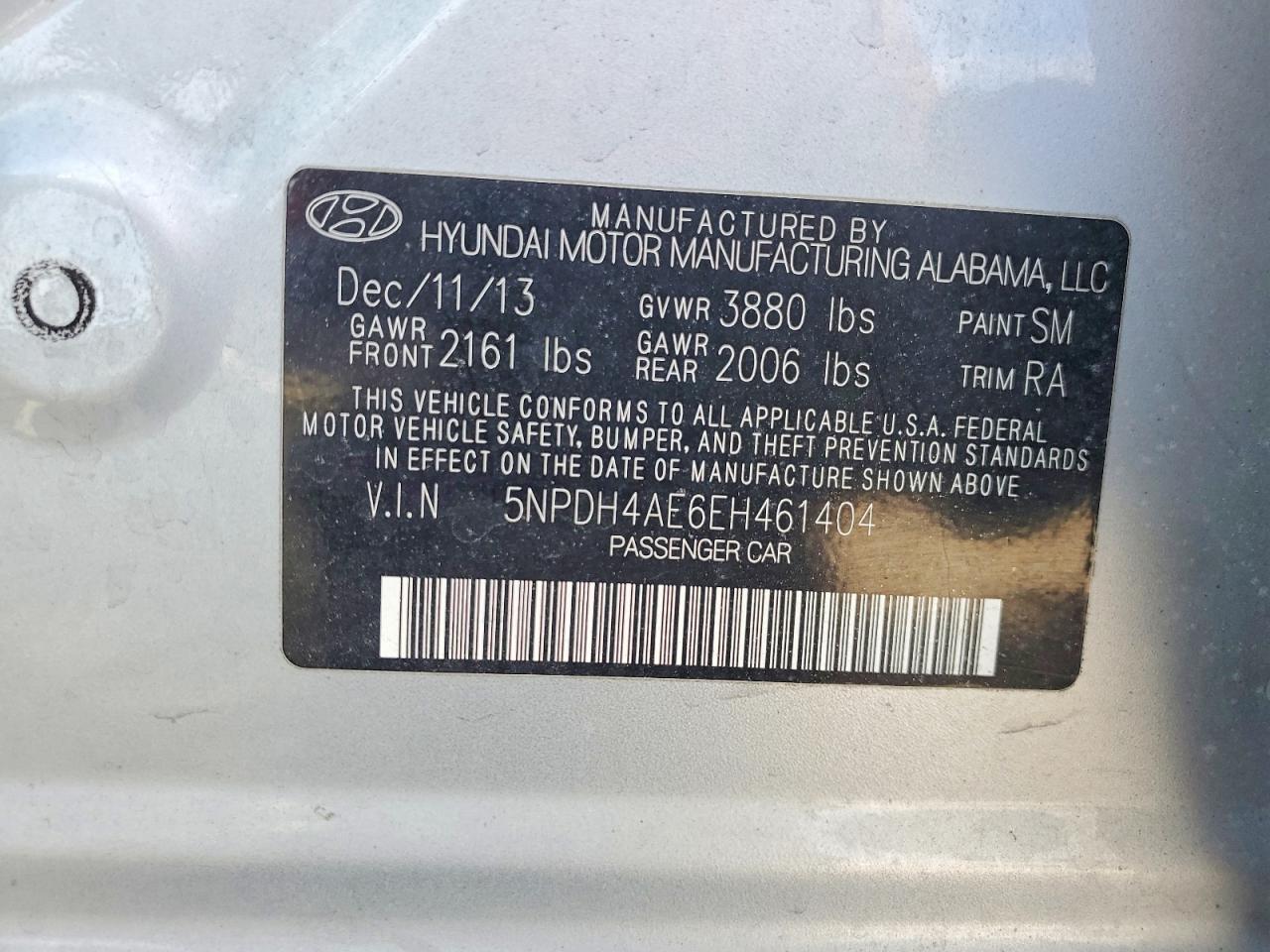 2014 Hyundai Elantra Se - zdjęcie 13