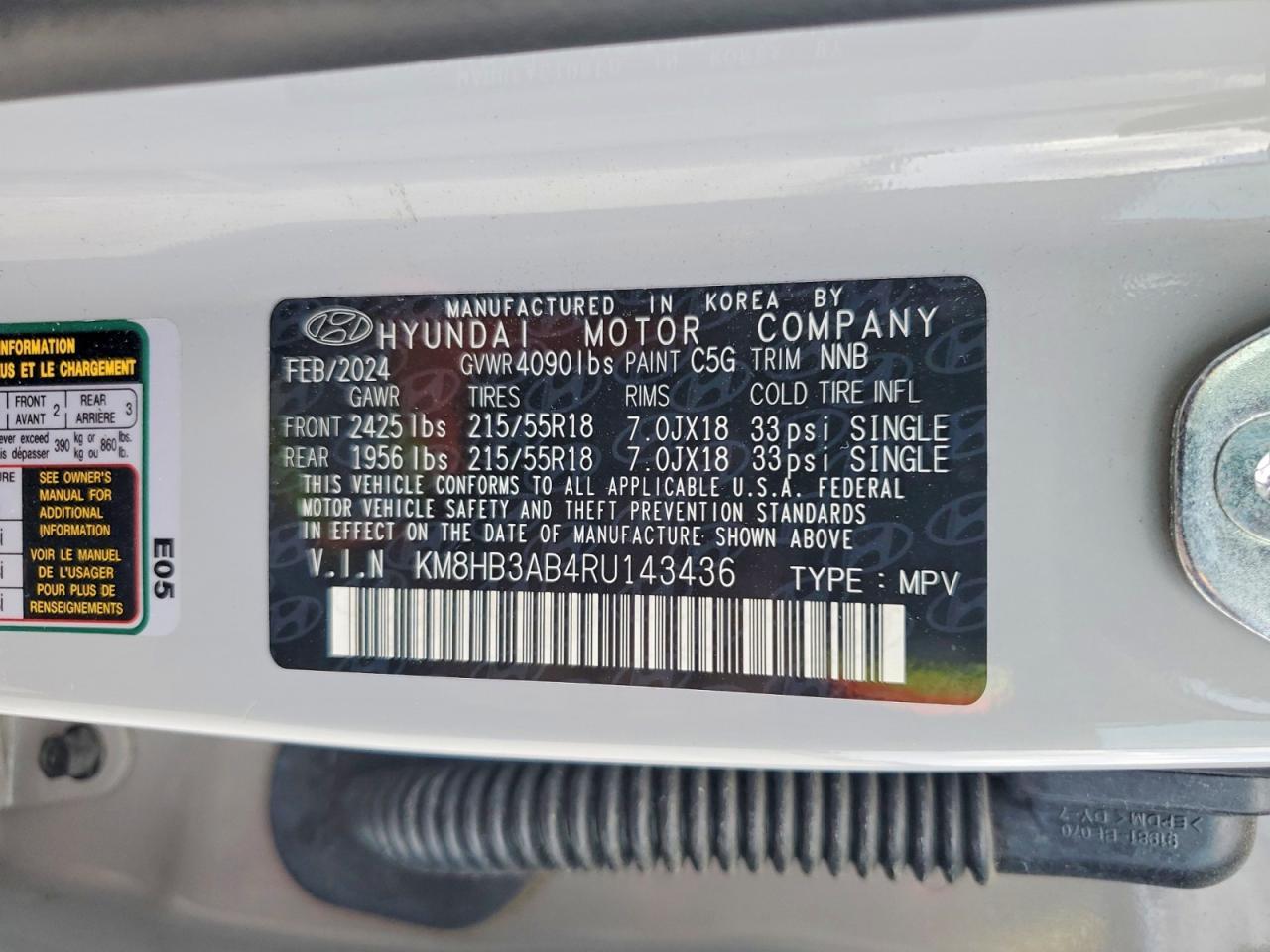 2024 Hyundai Kona Sel - zdjęcie 14
