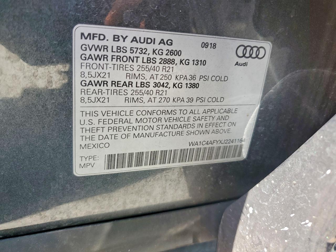 2018 Audi Sq5 Prestige - zdjęcie 14