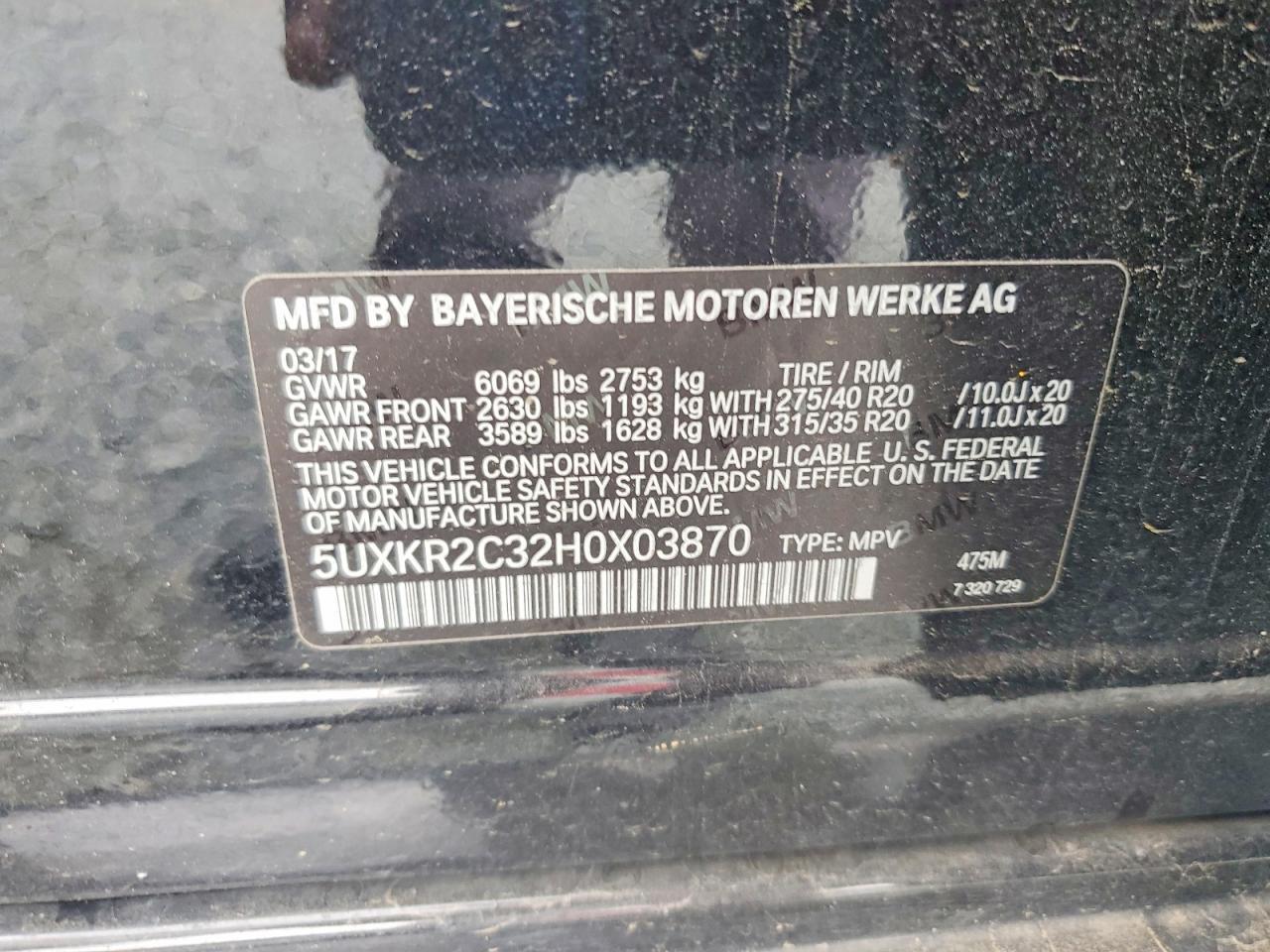 2017 BMW X5 Sdrive35I - zdjęcie 13