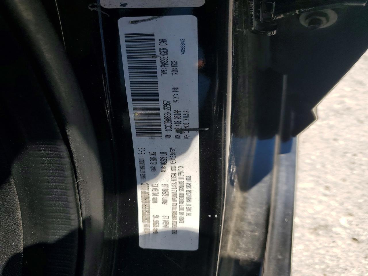 2014 Chrysler 200 Lx - zdjęcie 12