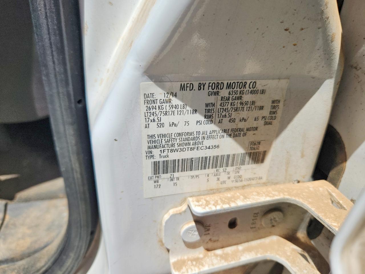 2015 Ford F350 Super Duty - zdjęcie 12