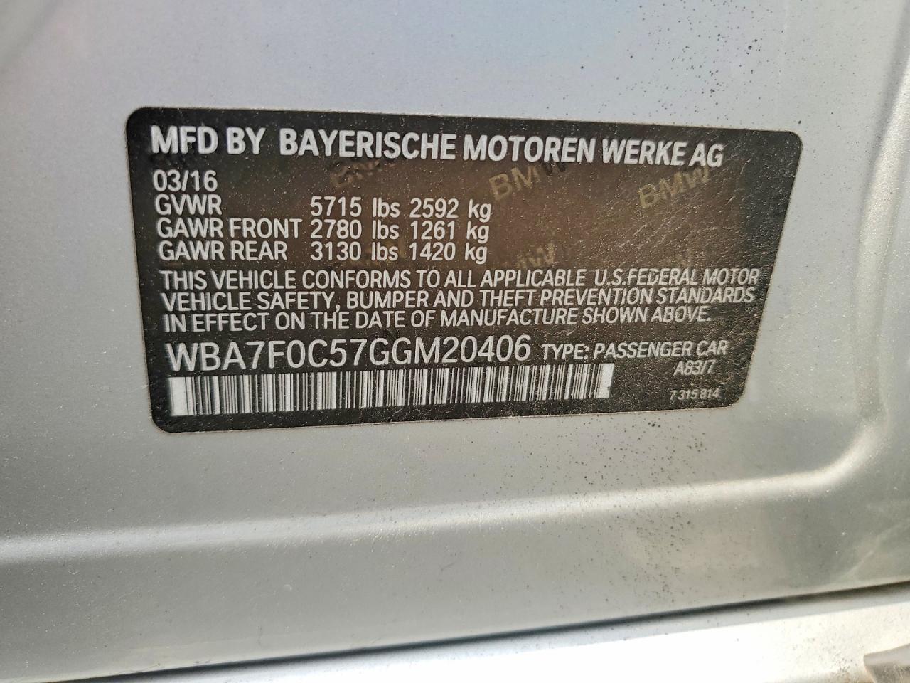 2016 BMW 750 I - zdjęcie 12