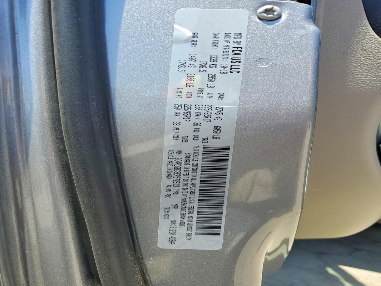 2019 Dodge Grand Caravan Se - zdjęcie 13
