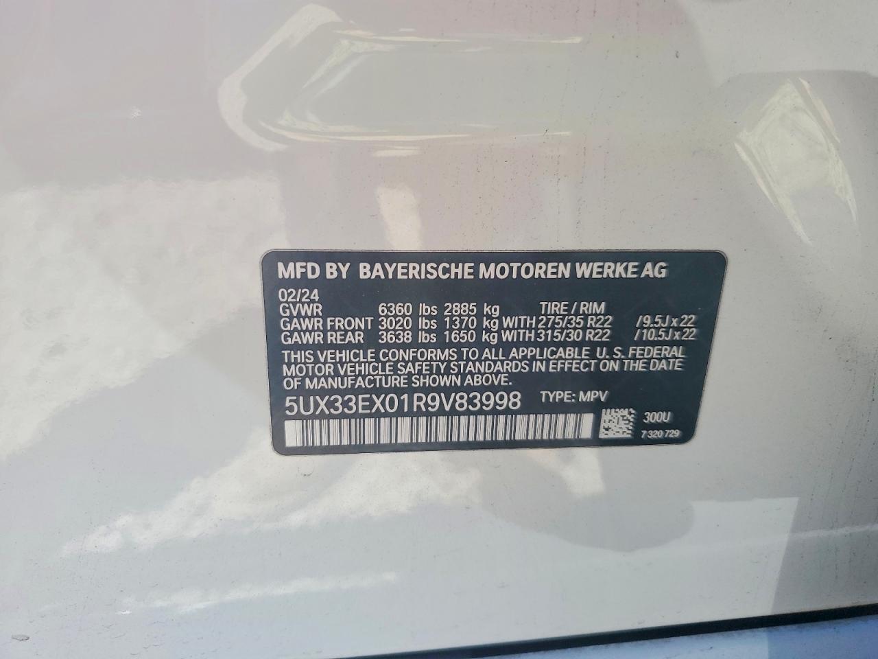 2024 BMW X6 xDrive40I - zdjęcie 14
