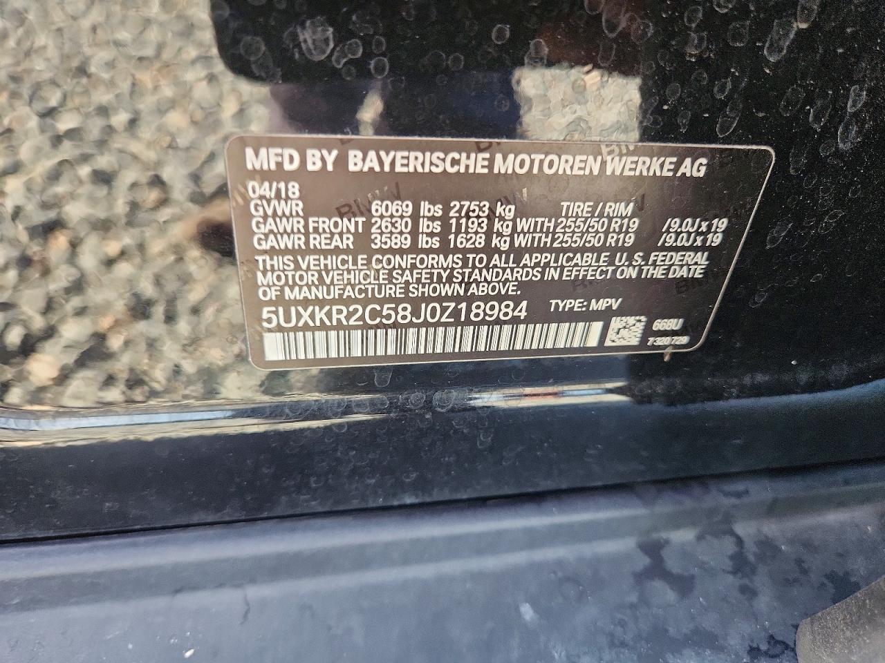 2018 BMW X5 Sdrive35I - zdjęcie 13