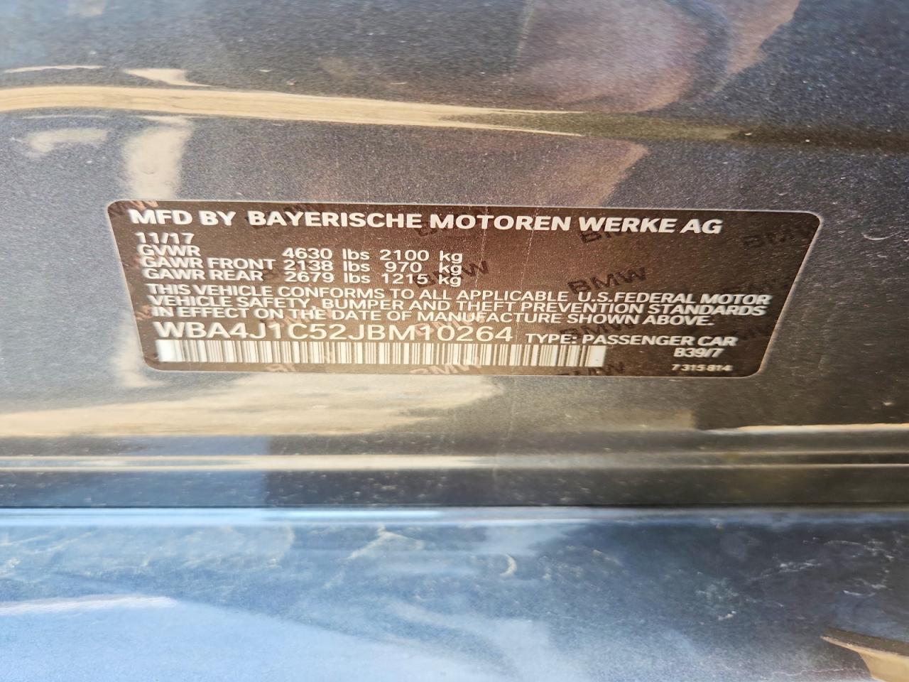 2018 BMW 430I Gran Coupe - zdjęcie 12