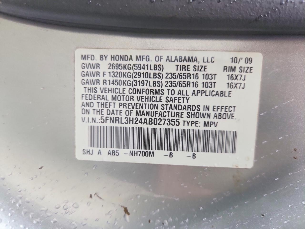 2019 Honda Odyssey Lx - zdjęcie 14