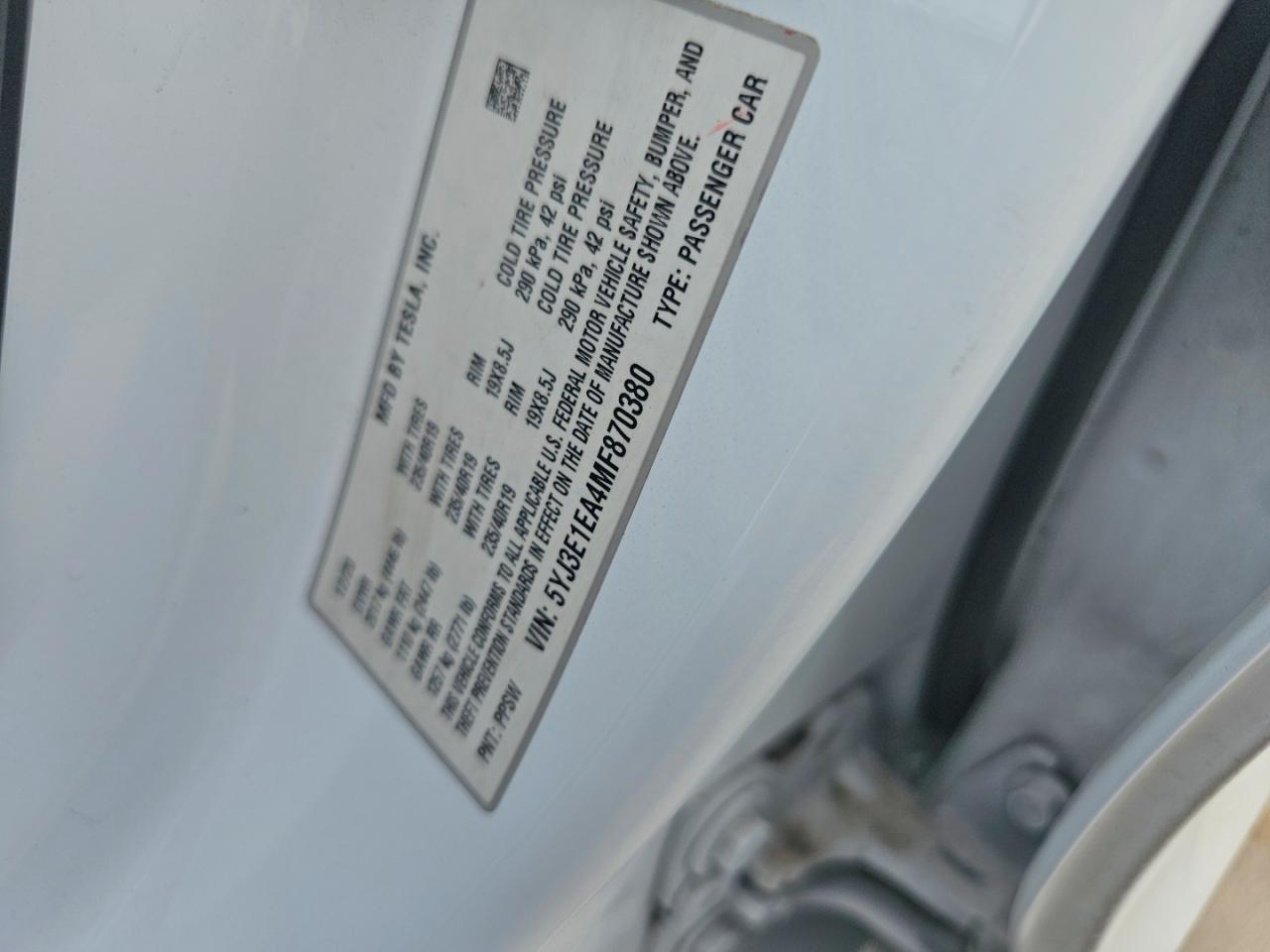2021 Tesla Model 3 - zdjęcie 10