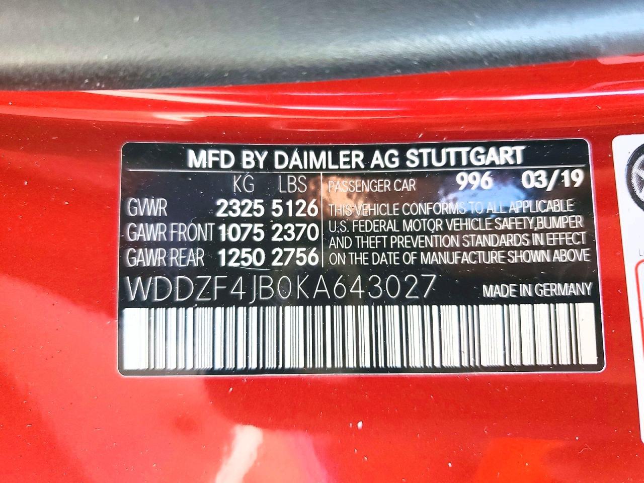 2019 Mercedes-Benz E 300 - zdjęcie 13