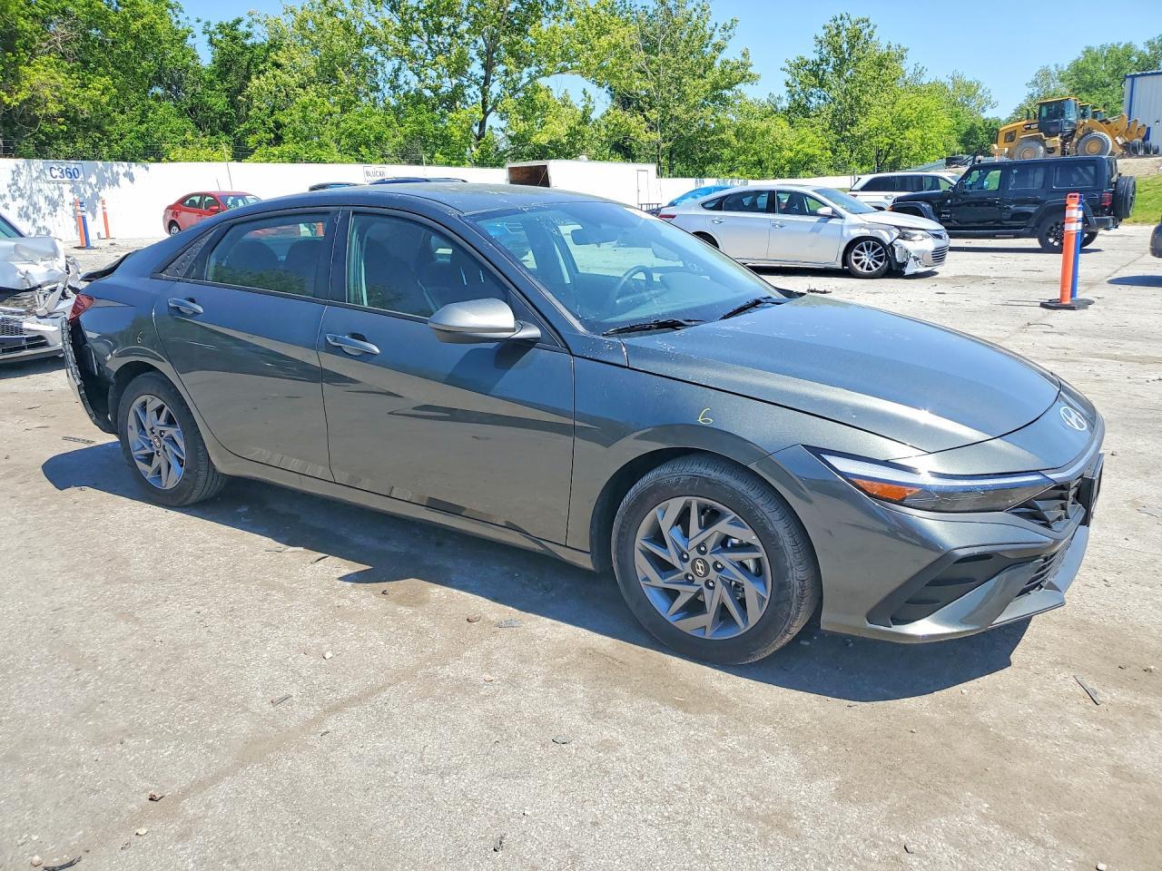 2025 Hyundai Elantra Hybrid Blue - zdjęcie 4