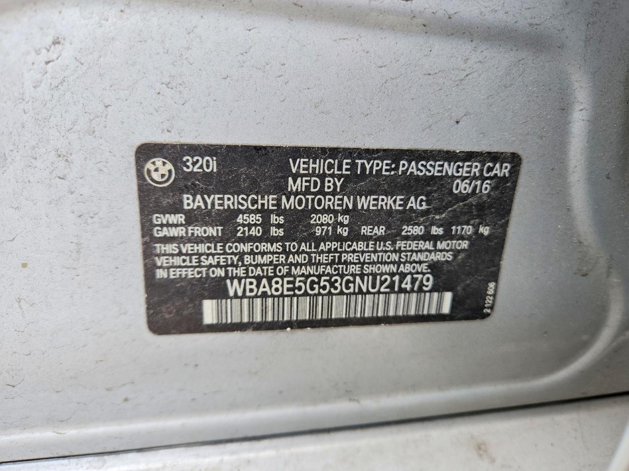2016 BMW 320 Xi - zdjęcie 13