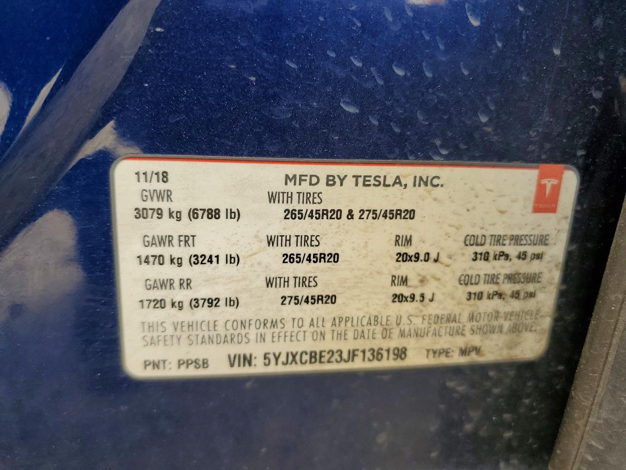 2018 Tesla Model X - zdjęcie 13