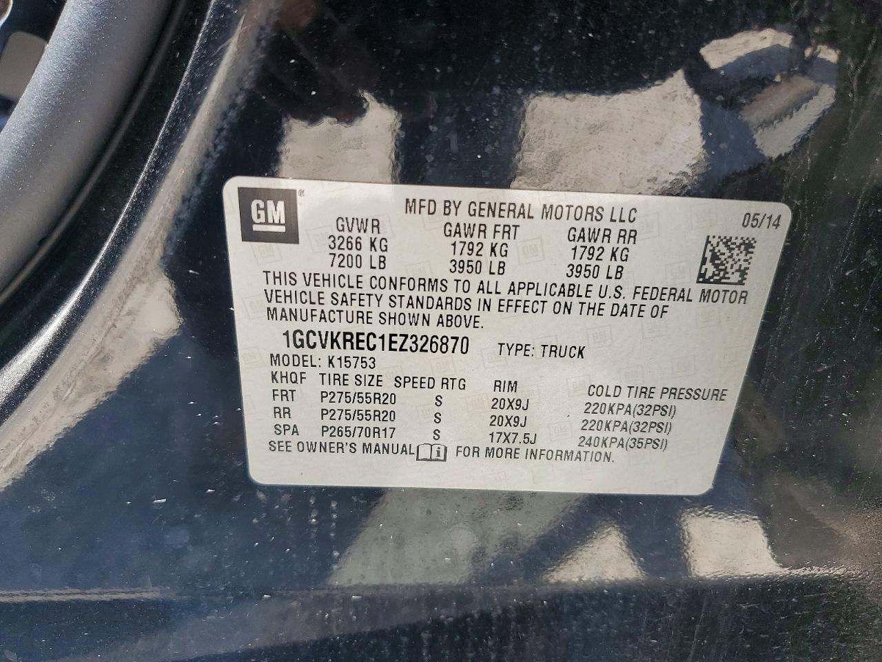 2014 Chevrolet Silverado K1500 Lt - zdjęcie 12