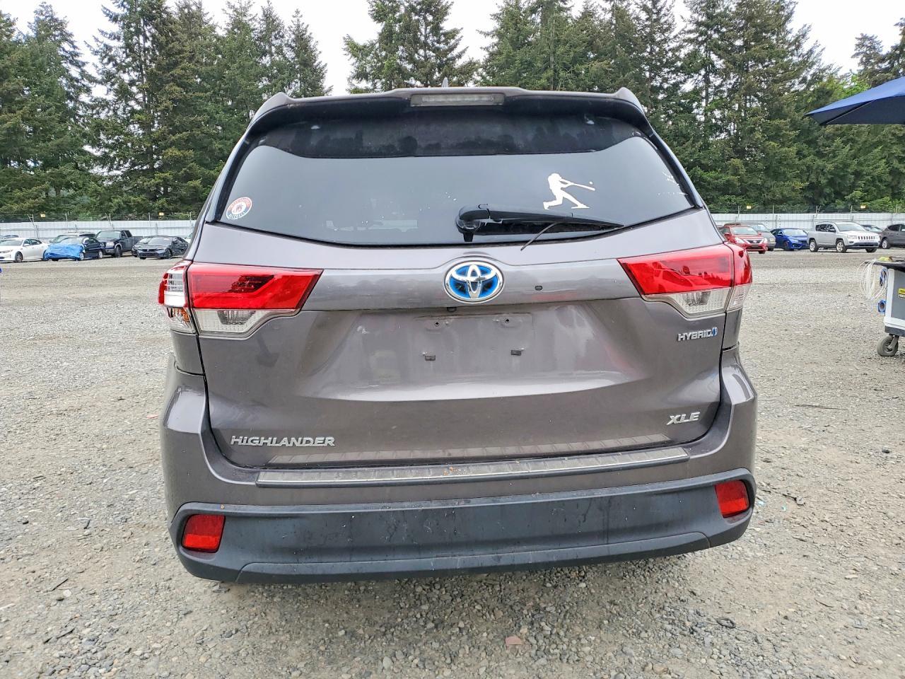 2019 Toyota Highlander Hybrid Xle - zdjęcie 6