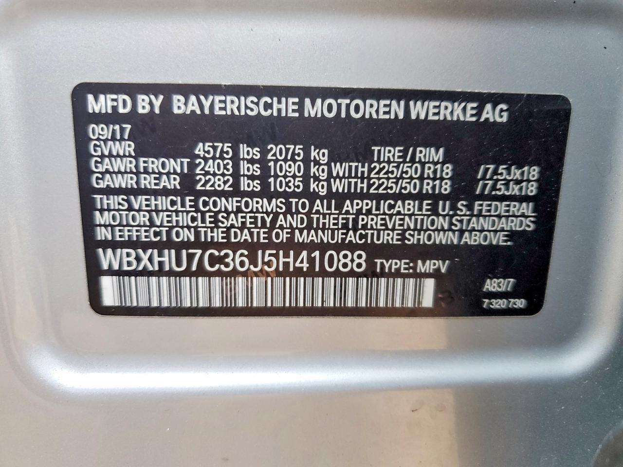 2018 BMW X1 Sdrive28I - zdjęcie 12