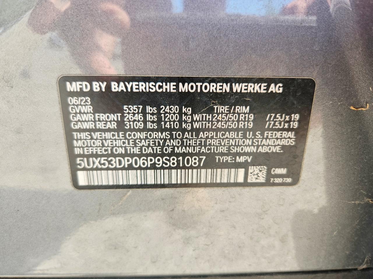 2023 BMW X3 xDrive30I - zdjęcie 13