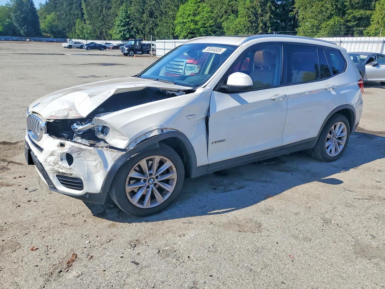 2016 BMW X3 xDrive28I - zdjęcie główne