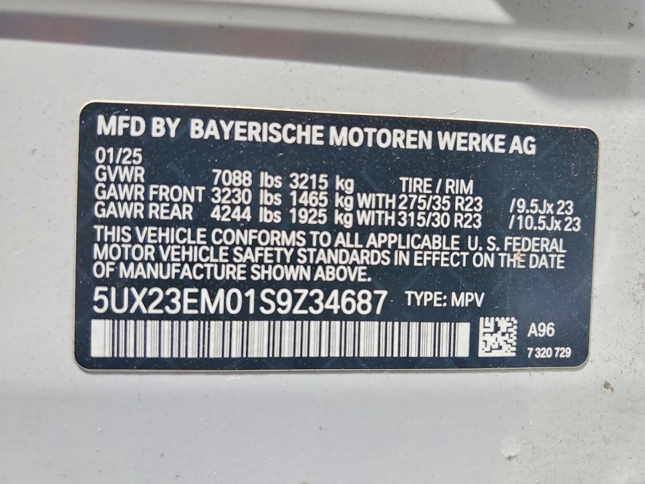 2025 BMW X7 xDrive40I - zdjęcie 14