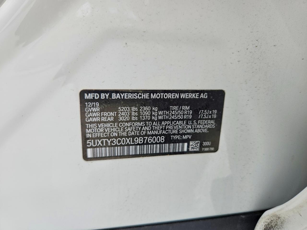 2020 BMW X3 Sdrive30I - zdjęcie 12