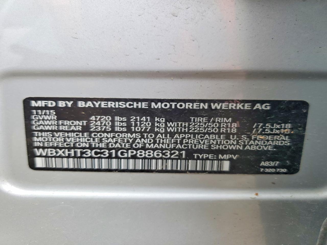 2016 BMW X1 xDrive28I - zdjęcie 14