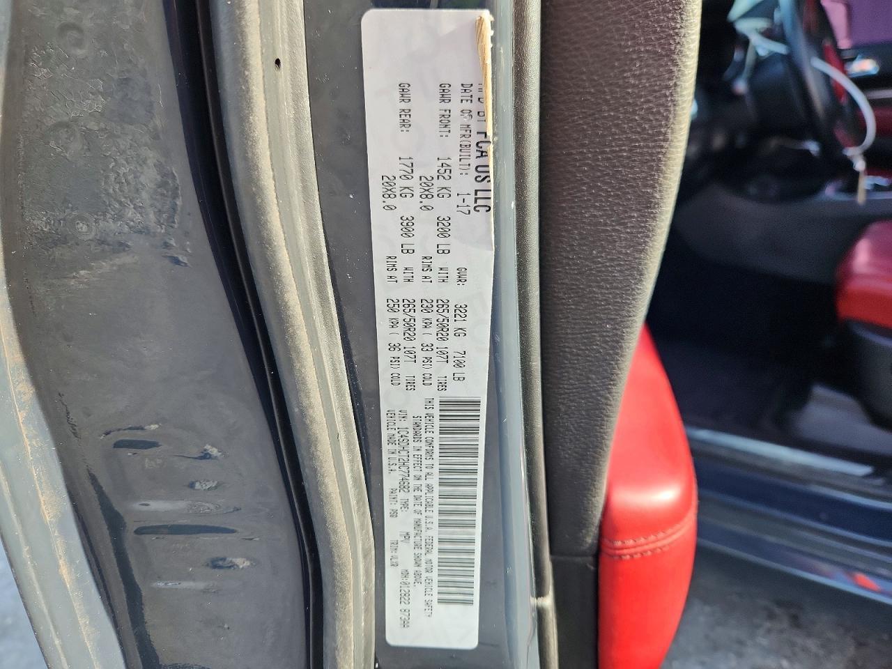 2017 Dodge Durango R - zdjęcie 14
