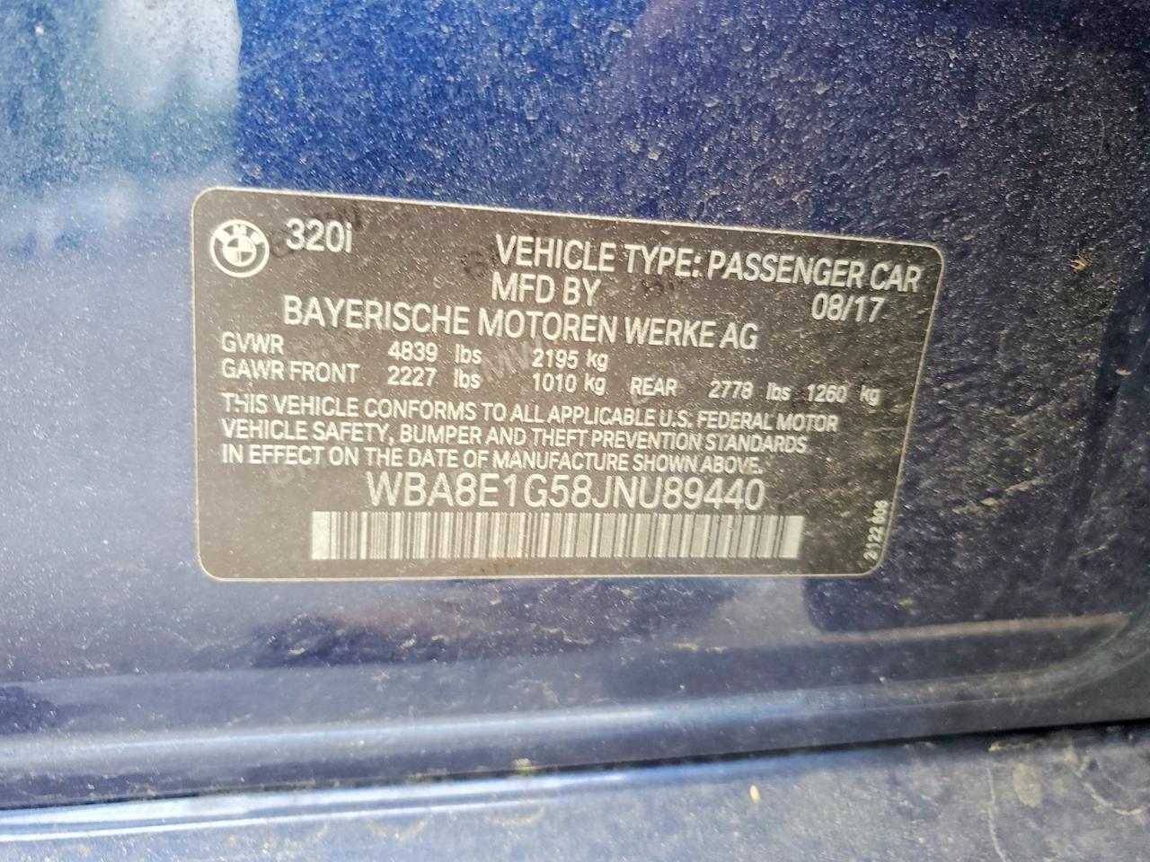 2018 BMW 320 I - zdjęcie 12