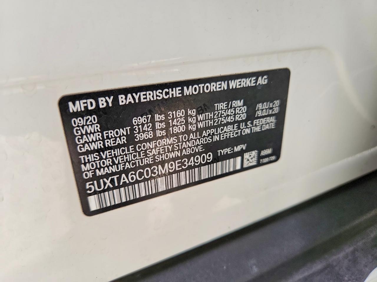 2021 BMW X5 xDrive45E - zdjęcie 13