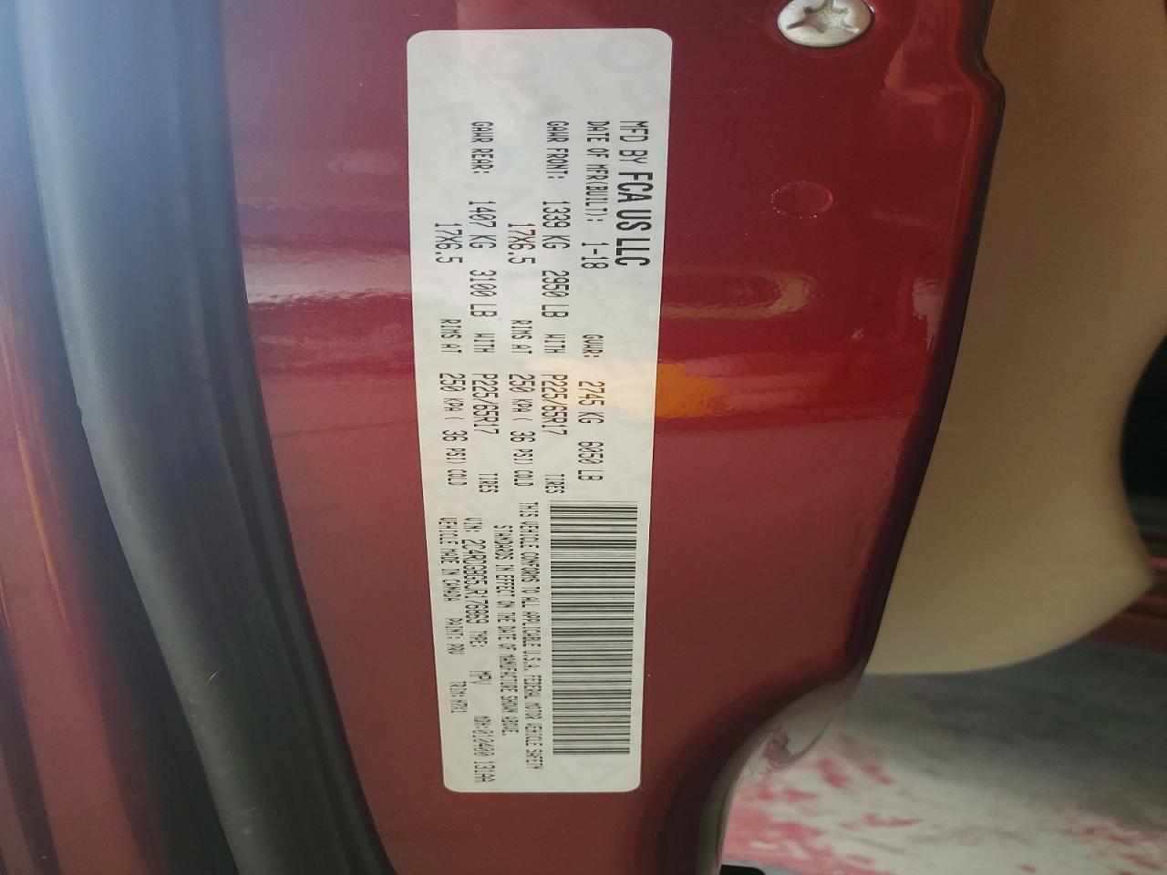 2018 Dodge Grand Caravan Se - zdjęcie 13