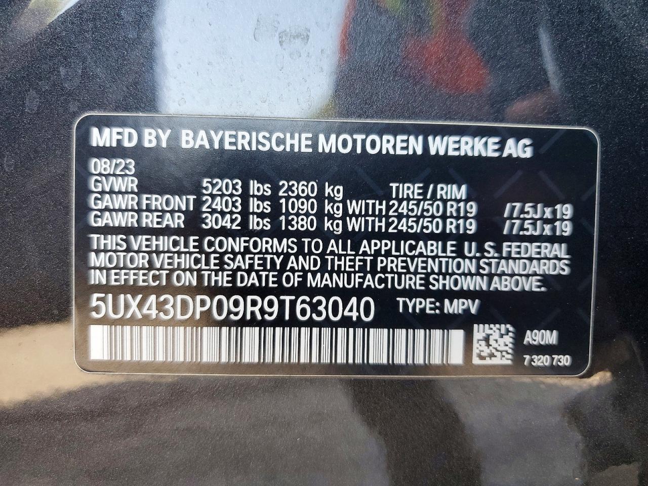 2024 BMW X3 Sdrive30I - zdjęcie 14