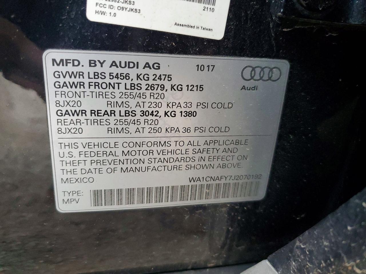 2018 Audi Q5 Prestige - zdjęcie 12