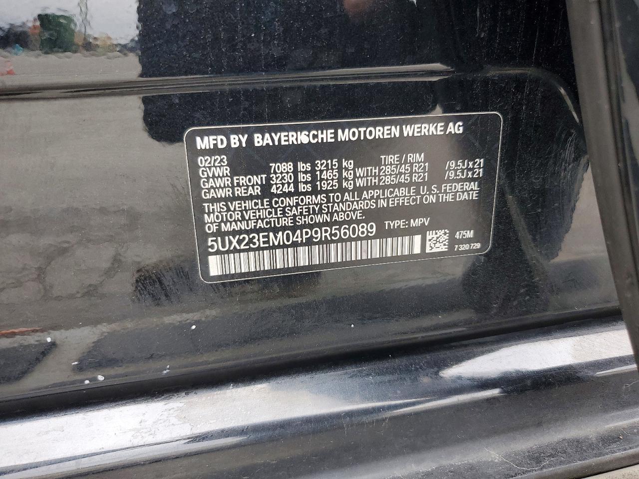2023 BMW X7 xDrive40I - zdjęcie 13