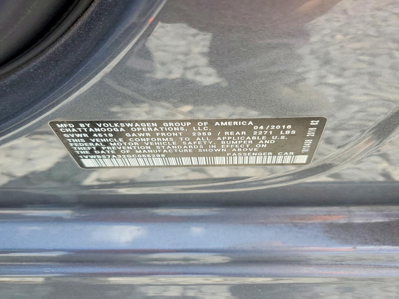 2016 Volkswagen Passat Se - zdjęcie 12