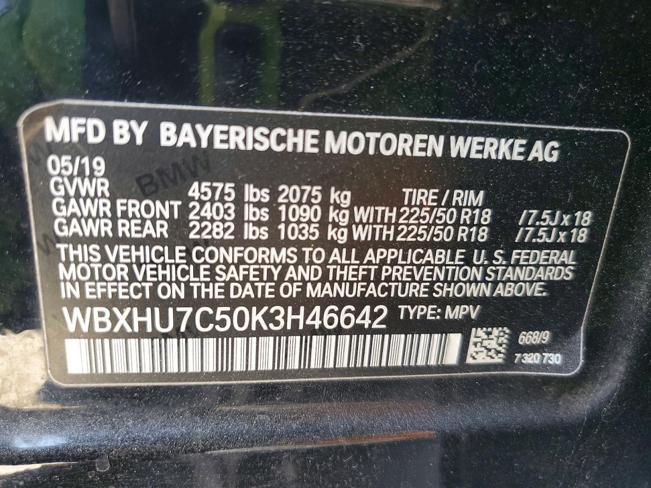 2019 BMW X1 Sdrive28I - zdjęcie 13