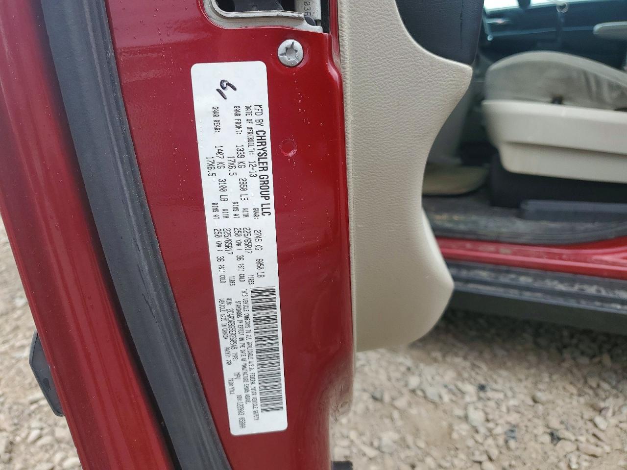 2014 Dodge Grand Caravan Se - zdjęcie 13