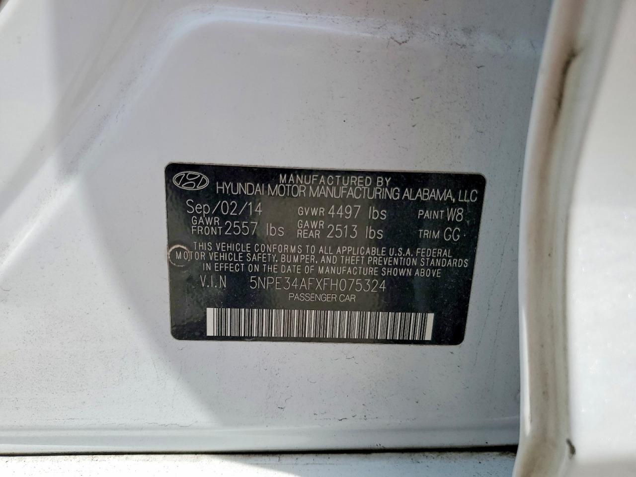 2015 Hyundai Sonata Sport - zdjęcie 12