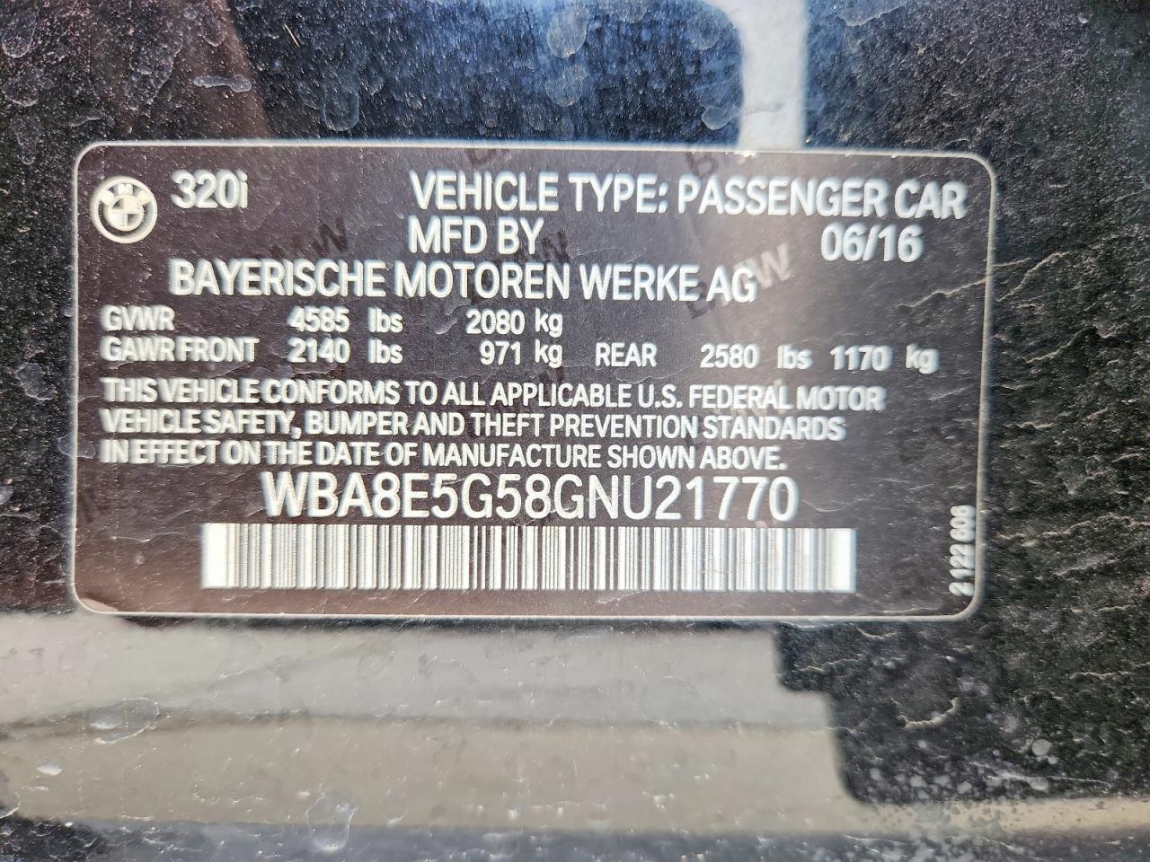 2016 BMW 320 Xi - zdjęcie 13