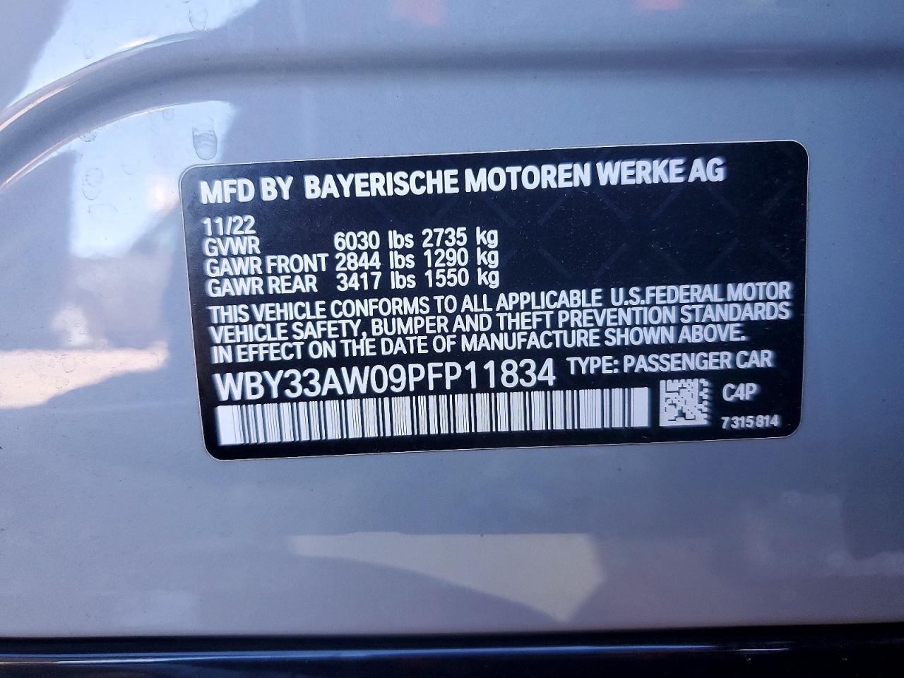 2023 BMW I4 M50 - zdjęcie 12