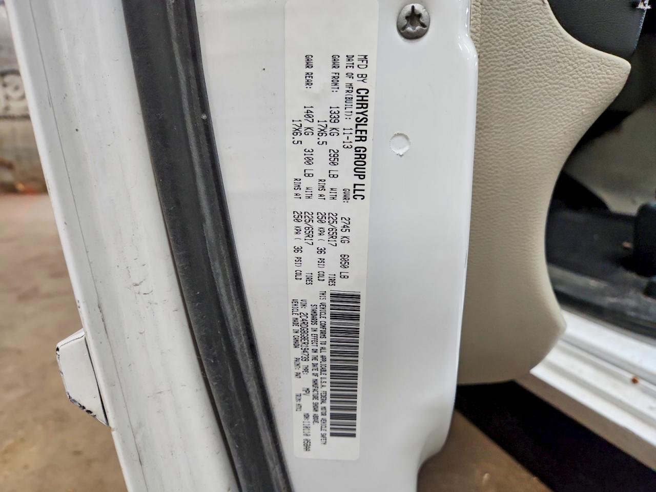 2014 Dodge Grand Caravan Se - zdjęcie 25