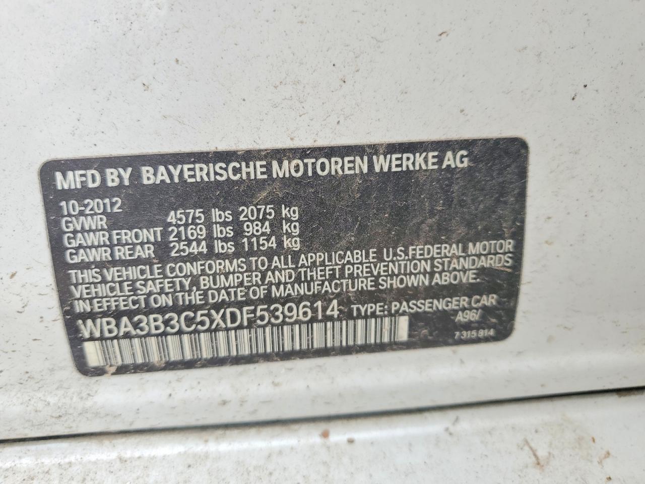 2013 BMW 328 Xi - zdjęcie 12