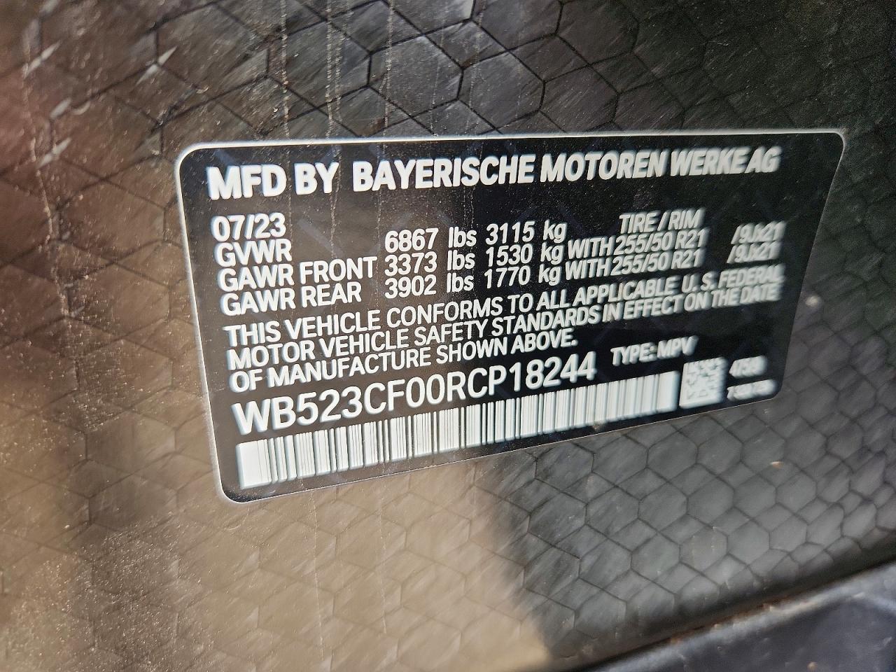 2024 BMW Ix xDrive50 - zdjęcie 12
