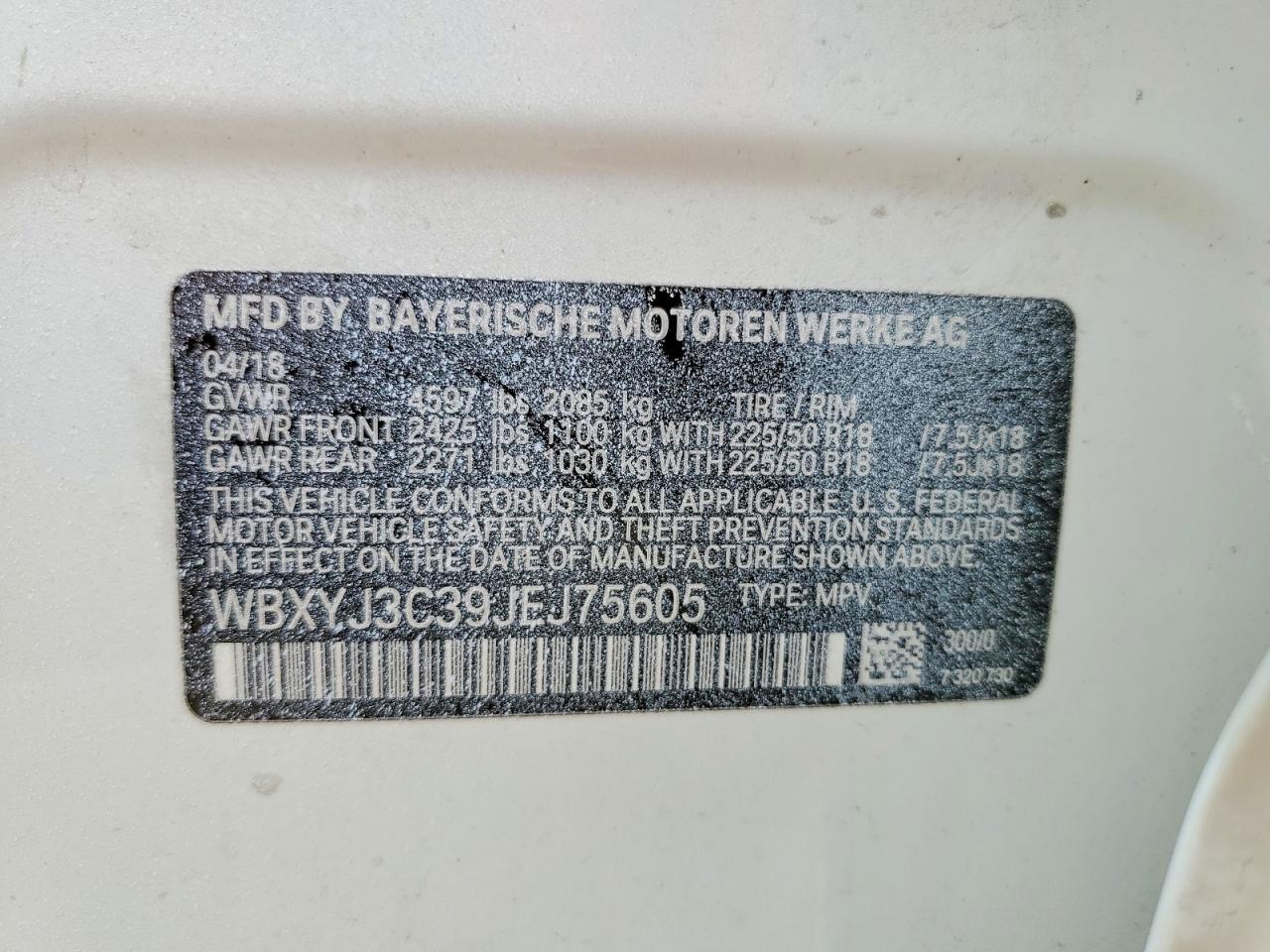 2018 BMW X2 Sdrive28I - zdjęcie 12