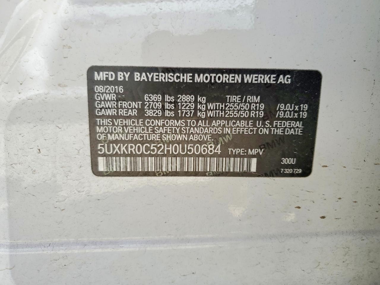 2017 BMW X5 xDrive35I - zdjęcie 14